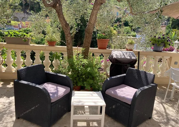 La Cigale Avec Grande Terrasse Lejlighed Menton